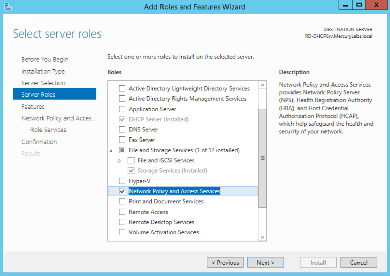 nps vlan assignment