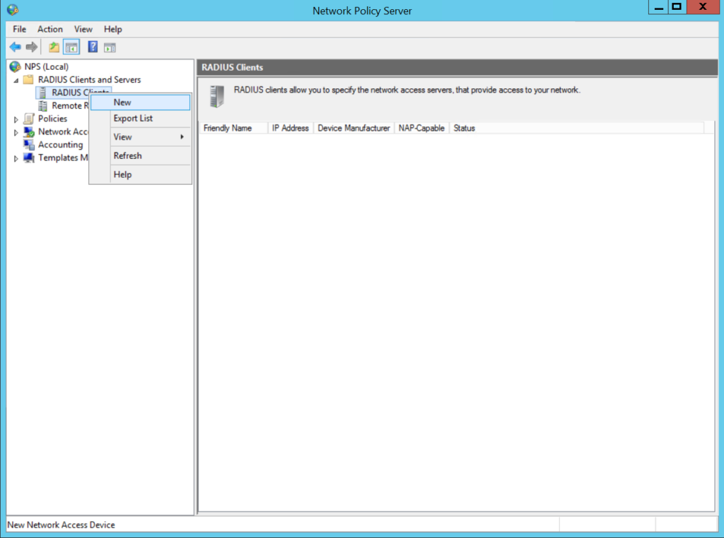 dynamic vlan assignment with nps radius server