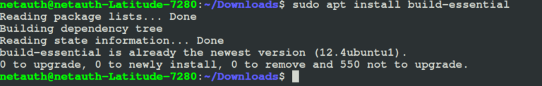 Sudo Apt Install Build essential Expert Network Consultant