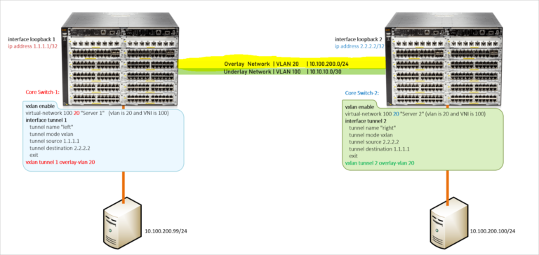 VXLAN Tunnel Overlay Network – Expert Network Consultant